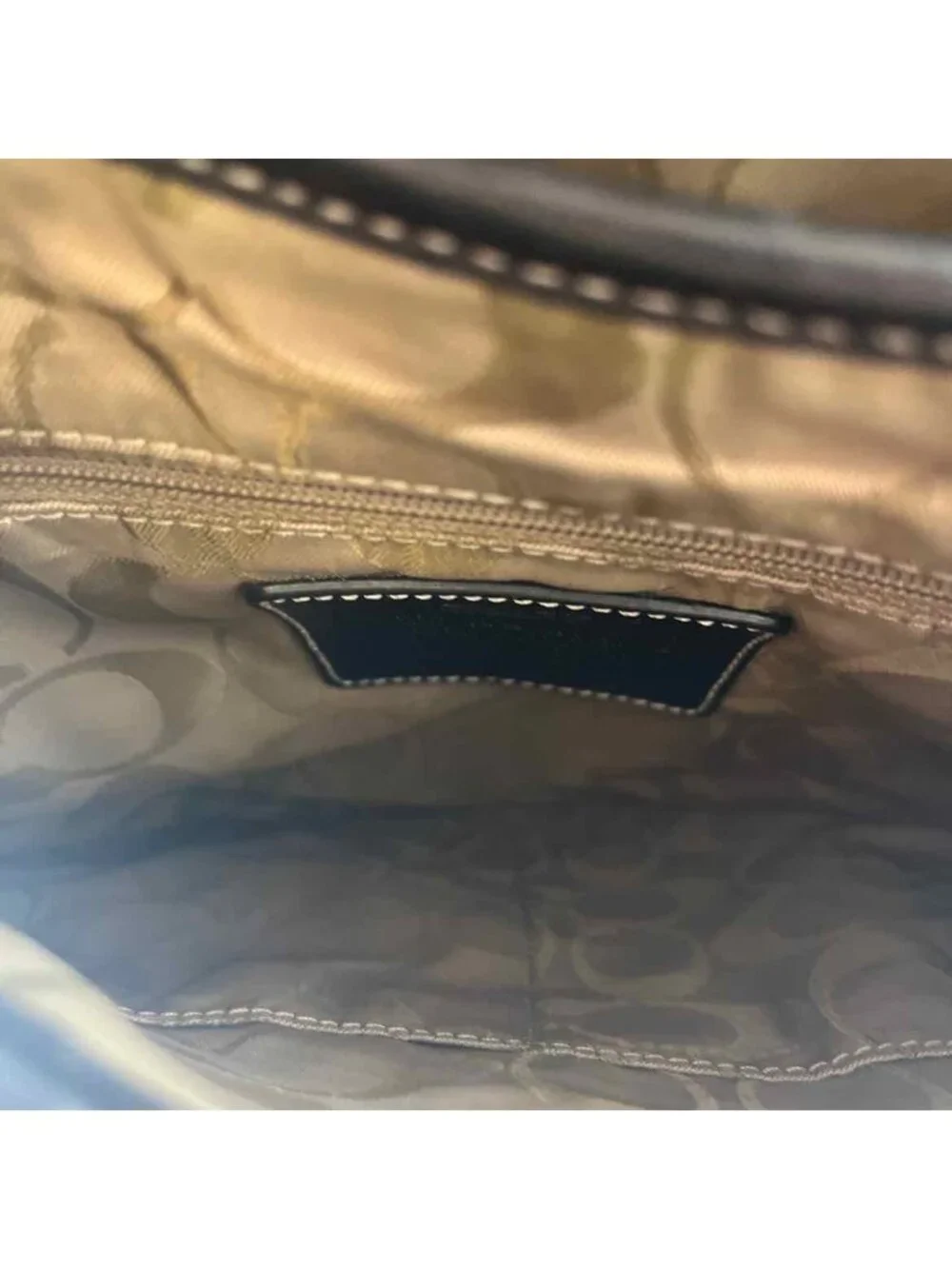 Coach Soho Flap Vintage Leather Women's Black Luxe Solid Purse 9480